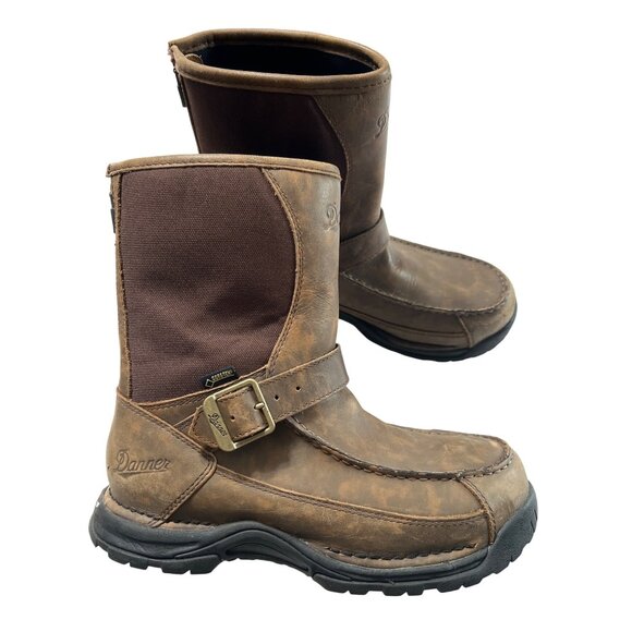 Danner Sharptail Rear Zip Waterproof Gore-Tex Insulated Leather Hunting Boots Si - Picture 2 of 12